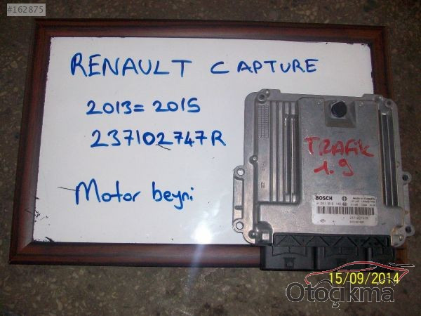 RENO CAPTUR MOTOR BEYNİ ÇIKMA İSTANBUL KARTAL otocikma da 162875