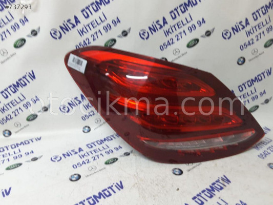 MERCEDES C SERİSİ W205 MAKYAJSIZ LEDLİ SOL STOP A2059060357 Çıkma Yedek