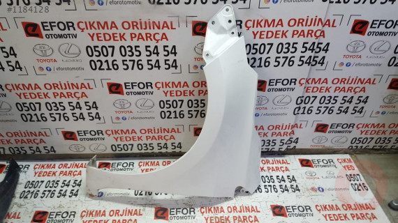 TOYOTA COROLLA SOL ÖN ÇAMURLUK ORJİNAL ÇIKMA YEDEK P 13 18 Çıkma Yedek