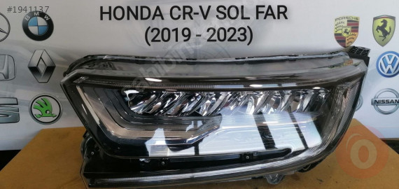 HONDA CRV ORJINAL ÇIKMA SOL FAR 2019 2023 Çıkma Yedek Parça Fiyatları