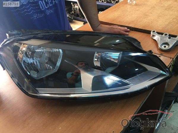 Golf 7 sağ far düz orjinal sökme