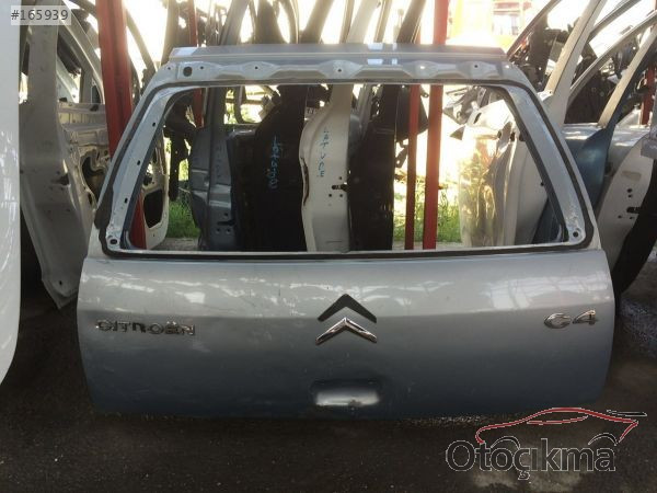 Citroen C4 bagaj kapagı çıkma
