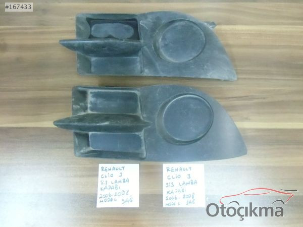RENAULT CLİO 3 SİS FAR ÇERÇEVESİ SAĞ - SOL