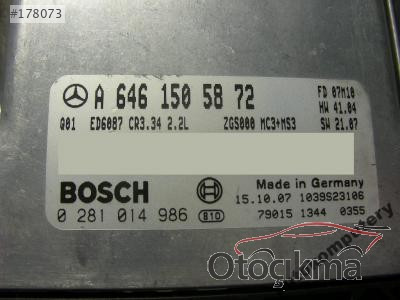 MERCEDES SPRİNTER MOTOR BEYNI,