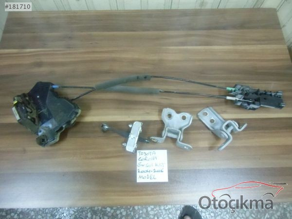 TOYOTA COROLLA SOL ÖN KAPI KİLİDİ ORJİNAL 2004-2006 MODEL