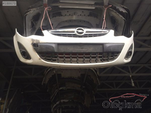 Opel corsa d makyajlı ön tampon