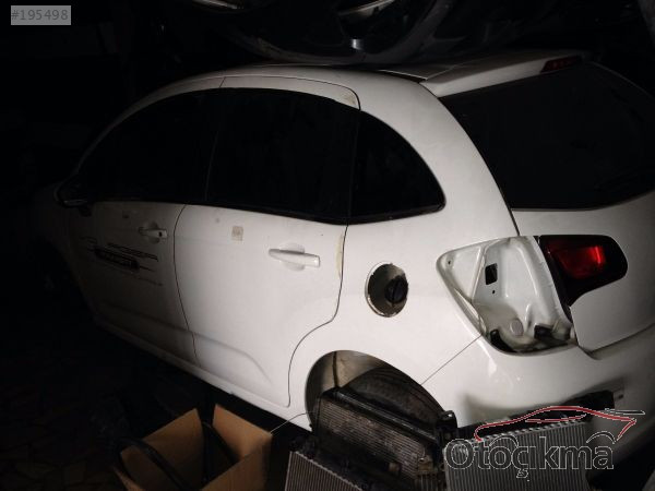 CITROEN C3 2012 MODEL ARKA BAGAJ