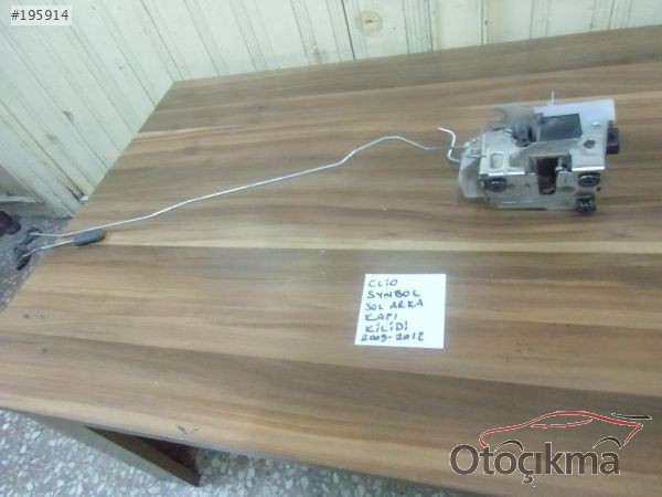 RENAULT CLİO SYMBOL SOL ARKA KAPI KİLİDİ 2009-2012 MODEL