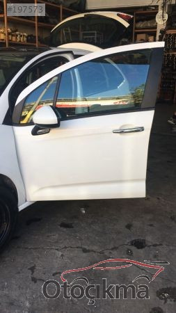 Cıtroen c3 2014 çıkma dolu kapı bulunur