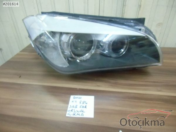 BMW X1 SAĞ ÖN FAR  , BMW E84 KASA SAĞ FAR ORJİNAL ÇIKMA