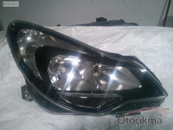 Opel corsa d makyajlı sağ far