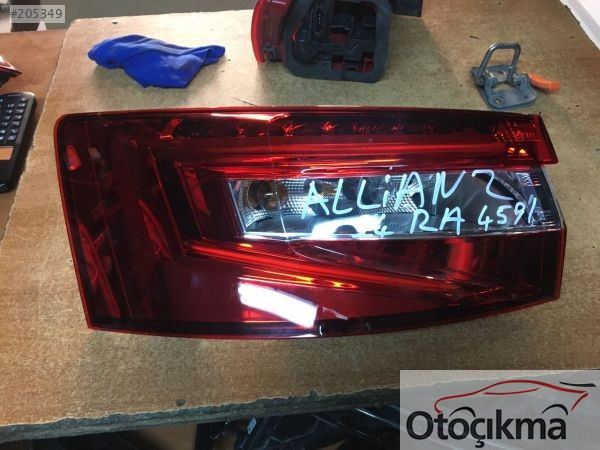 Skoda süper b sol arka stop 2015 2016  