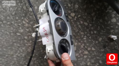 opel corsa d klima kontrol paneli