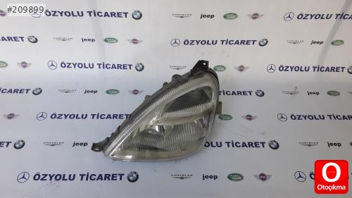 ÖZYOLU TİCARETDEN MERCEDES A168 ÇIKMA SOL ÖN FAR