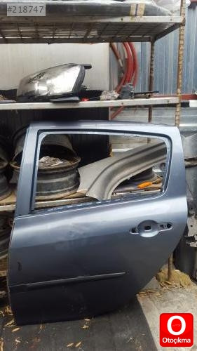 Reno clio 3 çıkma sol arka kapı