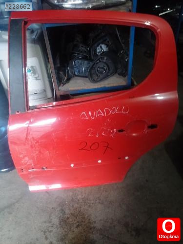 207 SOL ARKA KAPI