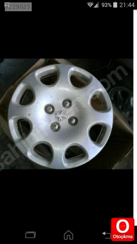 peugeot jant kapağı