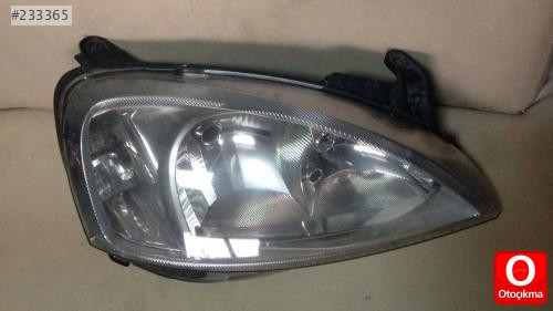 Opel Corsa c Combo c sağ far çıkma orjinal cancan opel