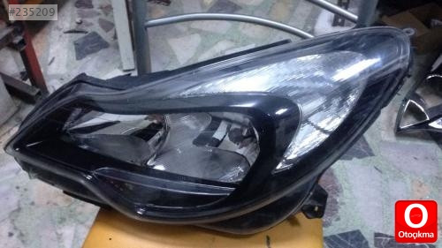 Opel Corsa d makyajlı içi siyah sol far