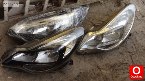Opel Corsa d makyajlı sol far cancan opel