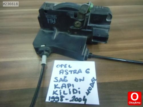 OPEL ASTRA G SAĞ ÖN KAPI KİLİDİ 1998-2004 MODEL ORJİNAL ÇIKM