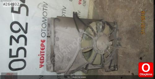 mazda çıkma yedek parça mazda 2 fan