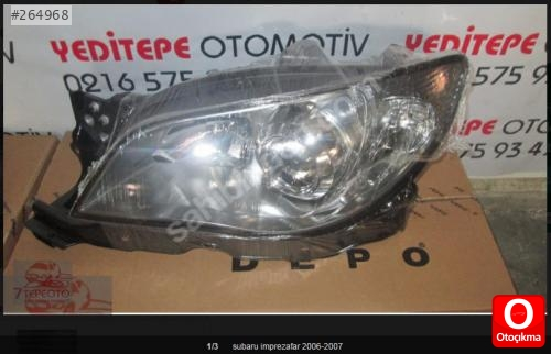 subaru çıkma yedek parça  ımpreza far