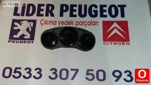 CİTROEN  C4  ÇIKMA    GÖSTERGE  SAATİ 
