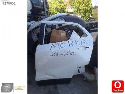 orjinal sökme çıkma sıfır mokka arka sol kapı has opel
