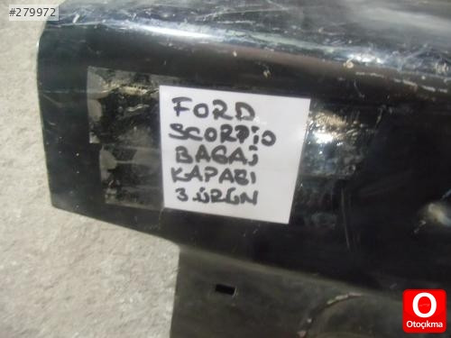 FORD SCORPİO BAGAJ KAPAĞI 3.ÜRÜN ORİJİNAL ÇIKMA 1990-1995