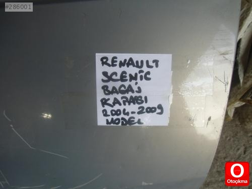 RENAULT SCENİC BAGAJ KAPAĞI 2004-2009 MODEL ORJİNAL ÇIKMA