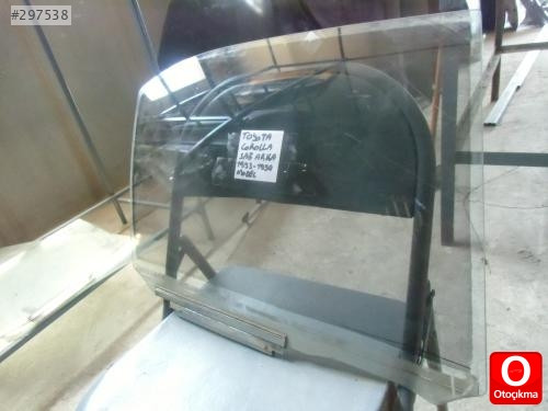 TOYOTA COROLLA SAĞ ARKA KAPI CAMI 1993-1997 ORJİNAL ÇIKMA