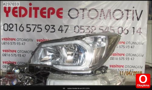 subaru çıkma yedek parça forester sol far