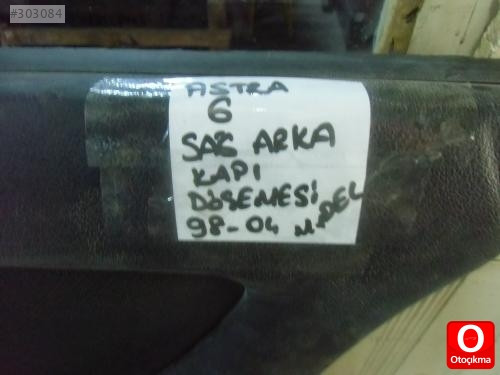 OPEL ASTRA G SAĞ ARKA KAPI DÖŞEMESİ 1998-2004 MODEL