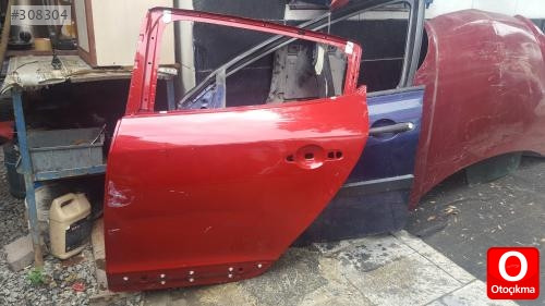 Renault megan 3 çıkma sol arka kapı 