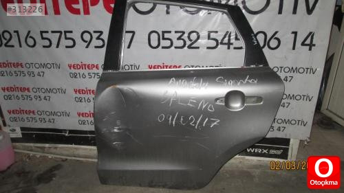 suzuki çıkma yedek parça baleno sol arka kapı