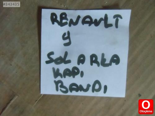 RENAULT 9 SOL ARKA KAPI ÇITASI ORJİNAL