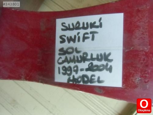 SUZUKİ SWİFT SOL ÇAMURLUK 1997-2004 MODEL ORJİNAL