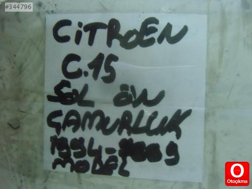 CİTROEN C15 SOL ÇAMURLUK ORJİNAL ÇIKMA
