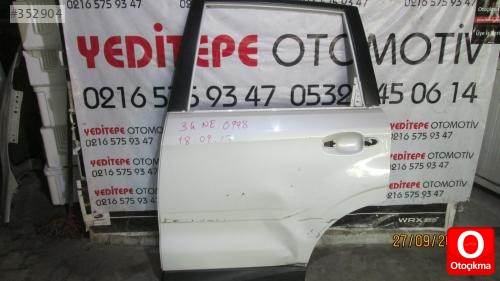 subaru çıkma yedek parça forester sol arka kapı