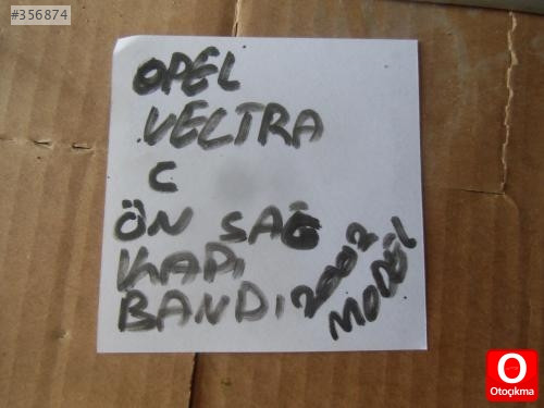 OPEL VECTRA C ÖN SAG KAPI BANDI 2003 MODEL , KAPI ÇITASI