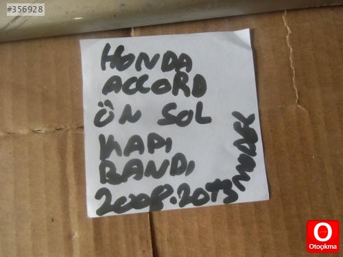 HONDA ACCORD ÖN SOL KAPI BANDI 2008-2013 BANDI  -KAPI ÇITASI