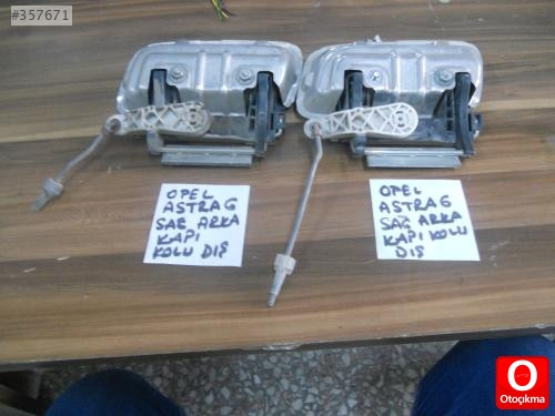 OPEL ASTRA G SAĞ ARKA KAPI DOLU 1998-2004 MODEL ORJİNAL ÇIKM