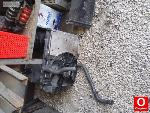 Citroen c-elysee çıkma fan takımı