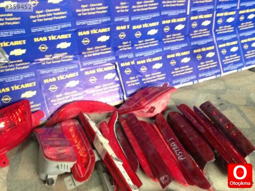 OPEL SERİSİ TAMPON REFLEKTÖRLERİ TEMİZ ÇIKMA HAS OPEL ÇIKMA