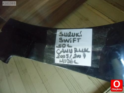 SUZUKİ SWİFT SOL ÇAMURLUK ORJİNAL 2005-2007 MODEL 