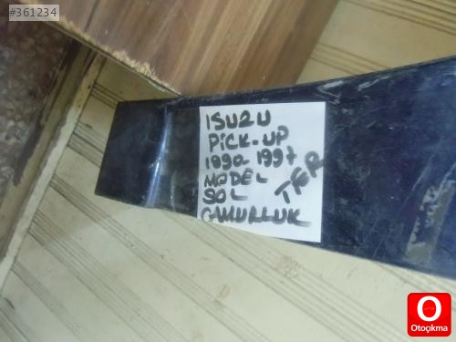 ISUZU PİCK UP SOL ÇAMURLUK 1990-1997 MODEL ORJİNAL 