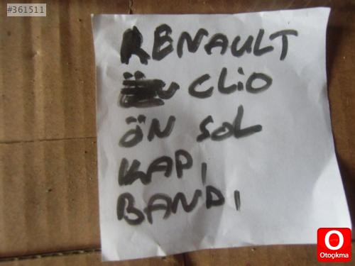 RENAULT CLİO ÖN SOL KAPI BANDI ORJİNAL CIKMA 