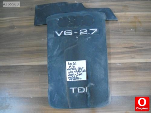 AUDİ A6 MOTOR ÜST KAPAĞI 2006-2011 MODEL ORJİNAL