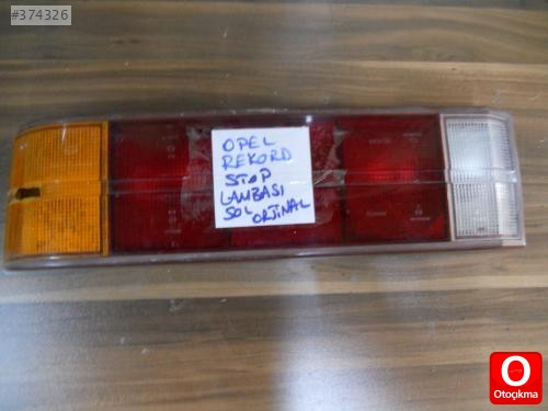 OPEL REKORD SOL STOP LAMBASI ORİJİNAL ÇIKMA 1980-1991 MODEL
